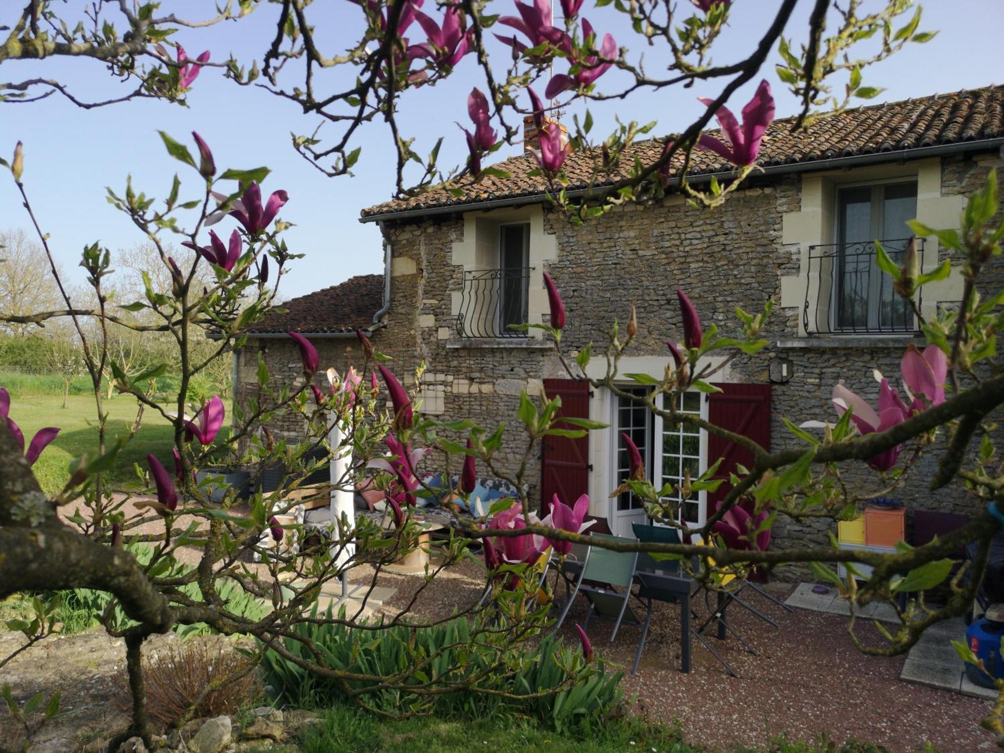 La Ferme Du Grand Bois Apartment Mouterre-Silly Екстериор снимка